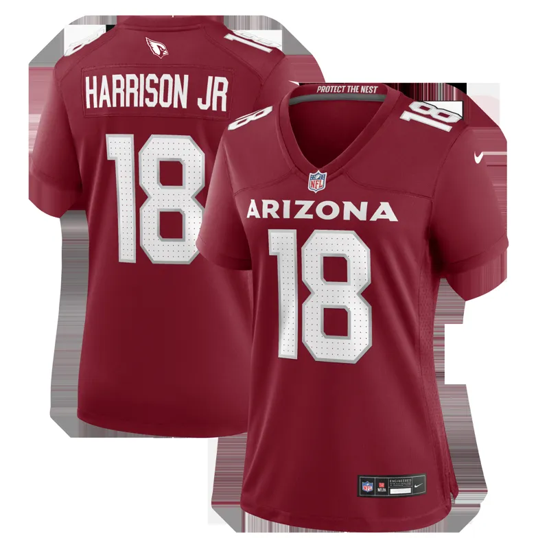 Arizona Cardinals Jersey Marvin Harrison Jr Cardinal Game | Size: Up to 5XL | Style: Mens Womens Youth - Image 3
