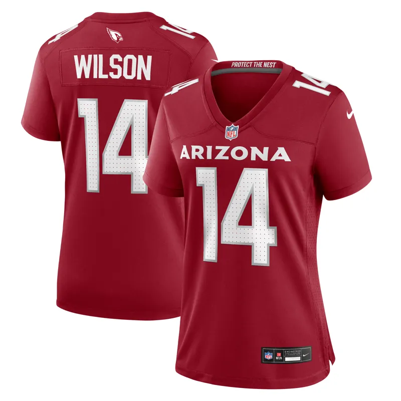 Arizona Cardinals Jersey Michael Wilson Cardinal Team Game | Size: Up to 5XL | Style: Mens Womens Youth