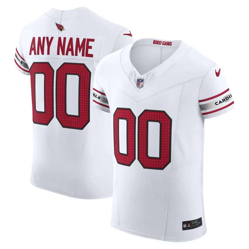 Arizona Cardinals Jersey White Custom Game | Size: Up to 5XL | Style: Mens Womens Youth - Image 3