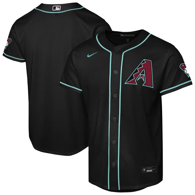 Arizona Diamondbacks Jersey Black Alternate Stadium | Size: Up to 5XL | Style: Mens Womens Youth
