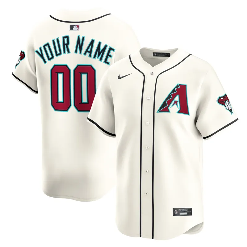 Arizona Diamondbacks Jersey Randy Johnson Cream Throwback Cooperstown Collection | Size: Up to 5XL | Style: Mens Womens Youth - Image 5