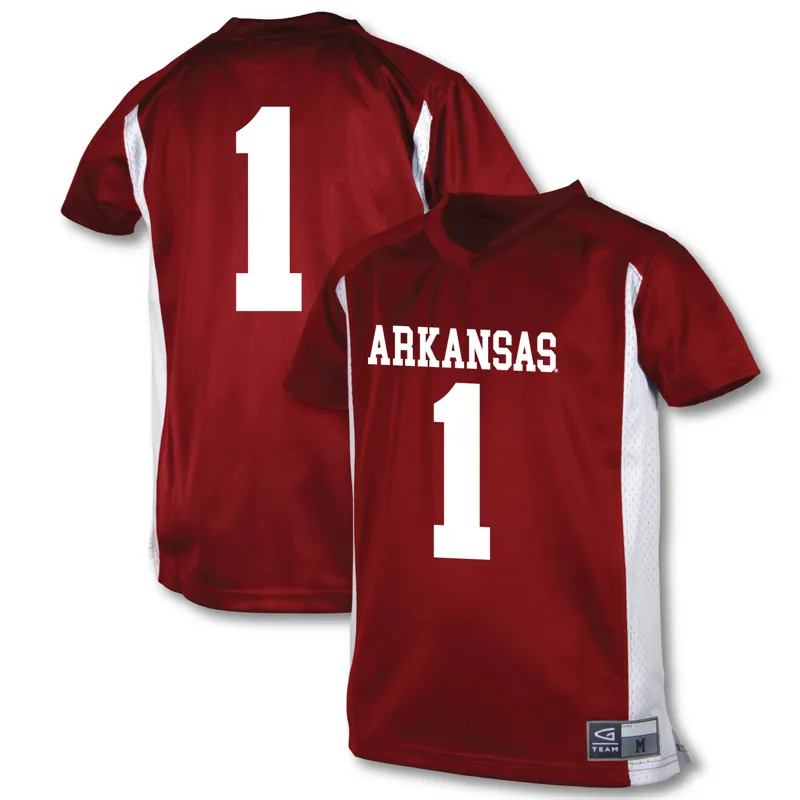 Arkansas Razorbacks Jersey Gameday Greats White Pick A Player | Size: Up to 5XL | Style: Mens Womens Youth - Image 3