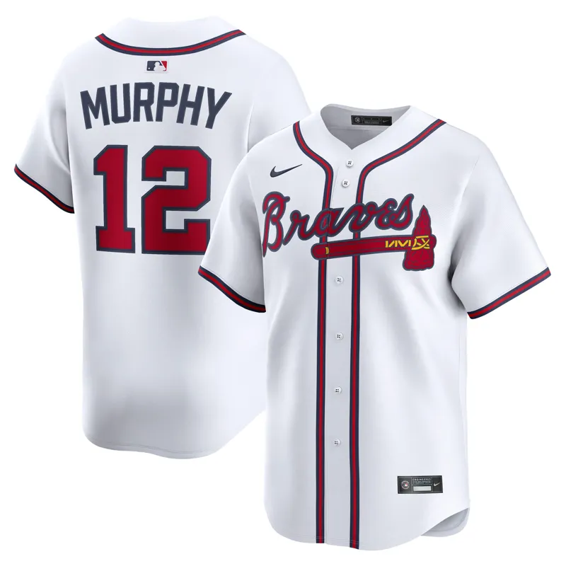 Atlanta Braves Jersey Ronald Acuna White Home Player Jersey - Image 4