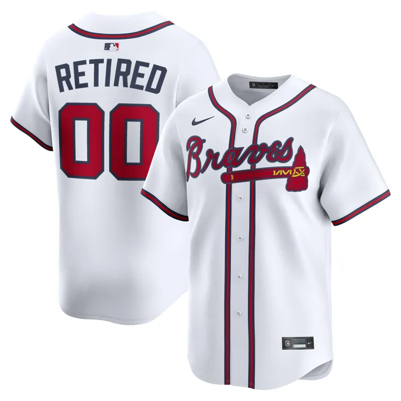 Atlanta Braves Jersey White Home Jersey - Image 2
