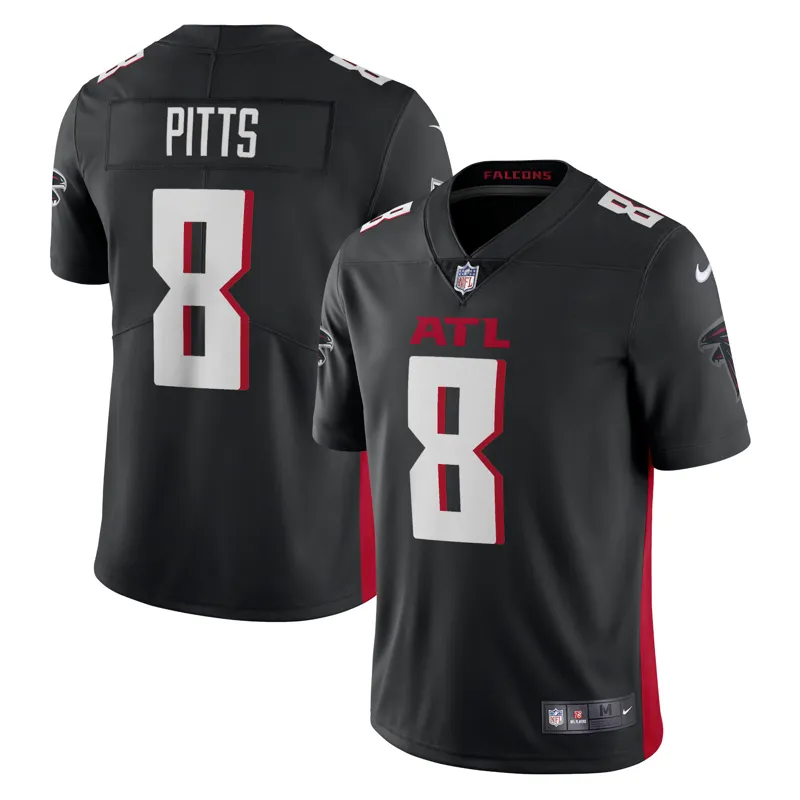 Atlanta Falcons Jersey Kyle Pitts Black Vapor Fuse Jersey - Image 4