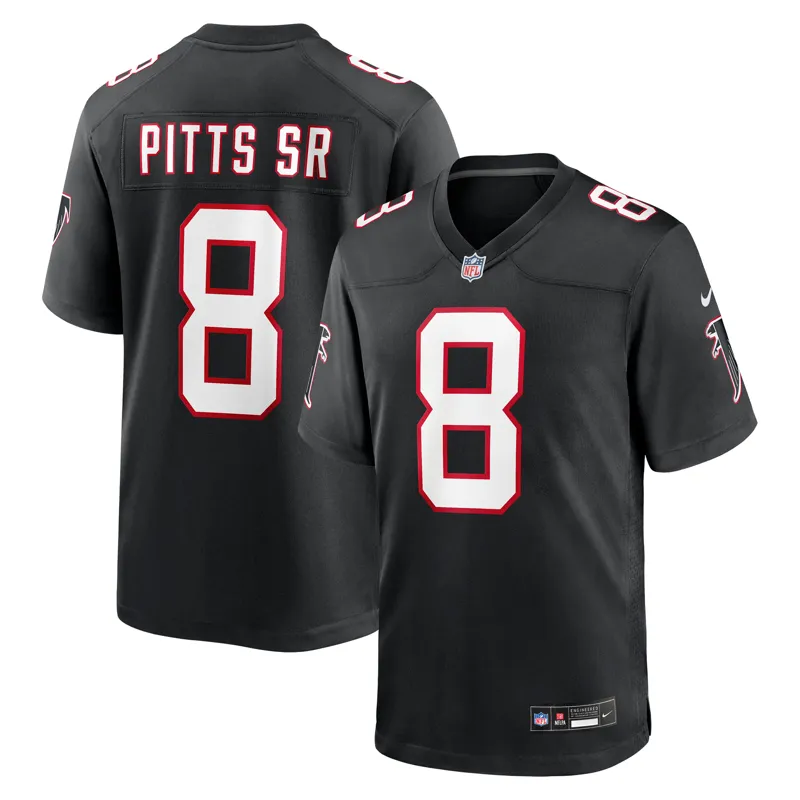 Atlanta Falcons Jersey Kyle Pitts Red Vapor Fuse Jersey - Image 2