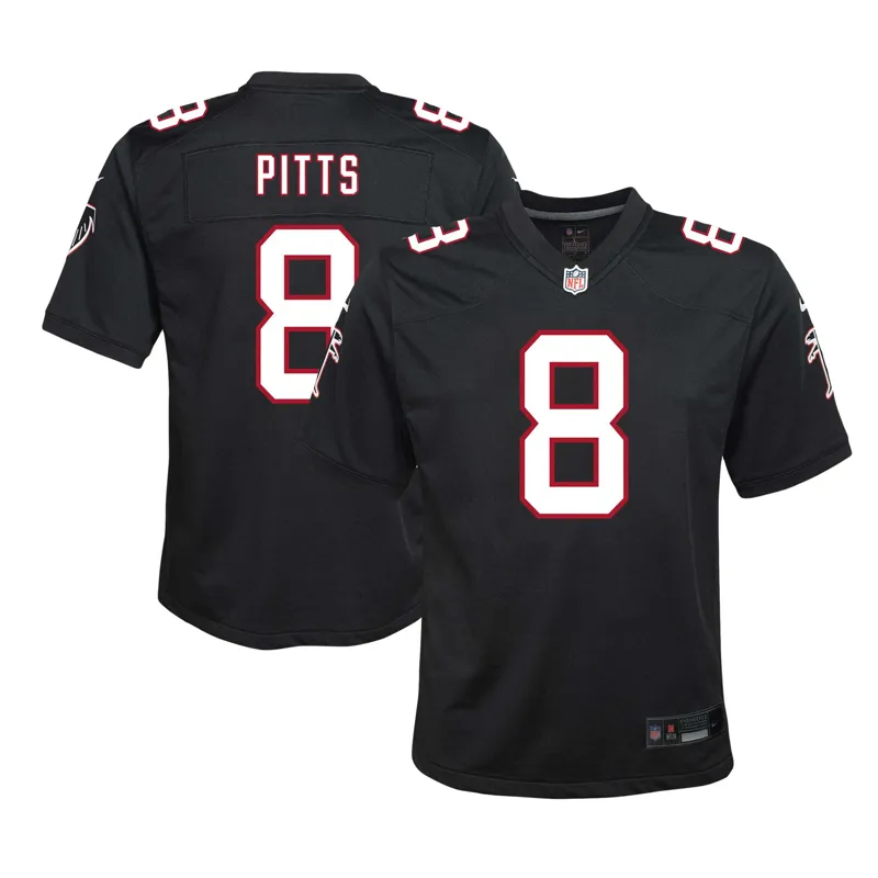 Atlanta Falcons Jersey Kyle Pitts Red Vapor Fuse Jersey - Image 4