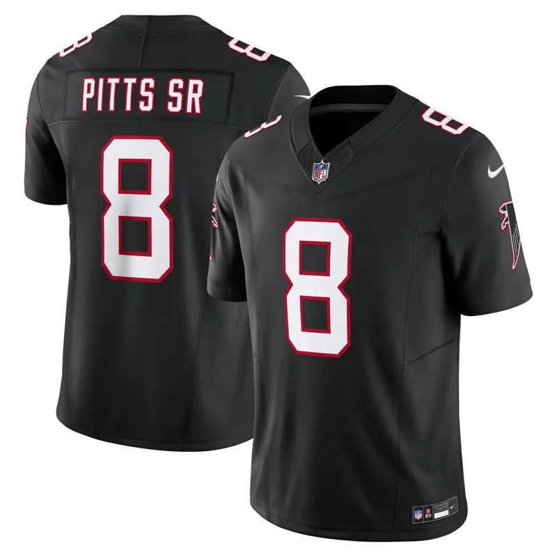 Atlanta Falcons Jersey Kyle Pitts Sr Black Vapor Fuse Jersey - Image 2