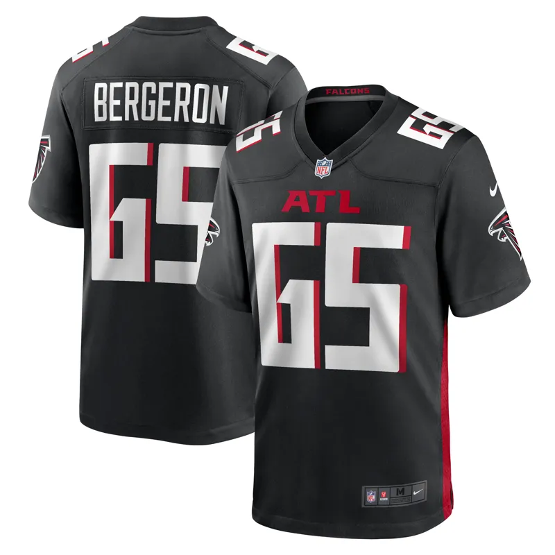 Atlanta Falcons Jersey Liam Mccullough Black Team Game Jersey - Image 3