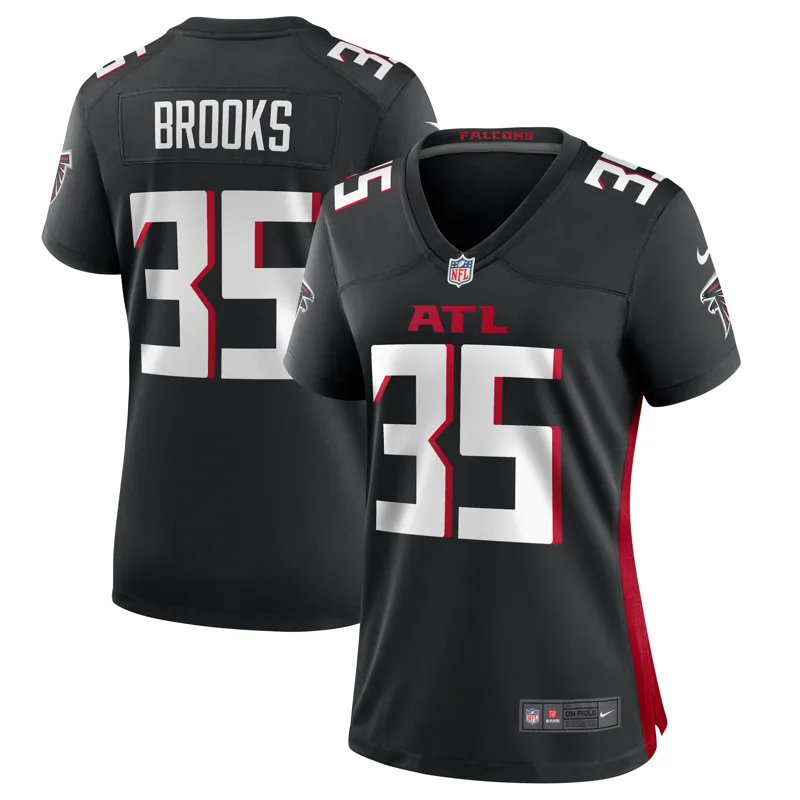 Atlanta Falcons Jersey Nathan Carter Black Team Game Jersey - Image 3