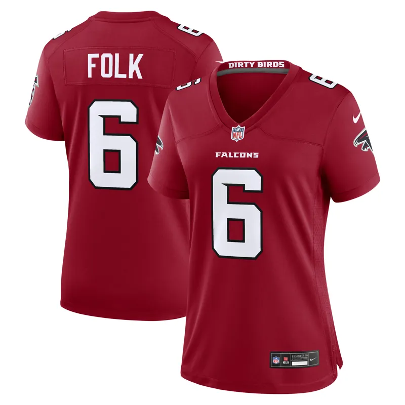 Atlanta Falcons Jersey Nathan Carter Black Team Game Jersey - Image 4
