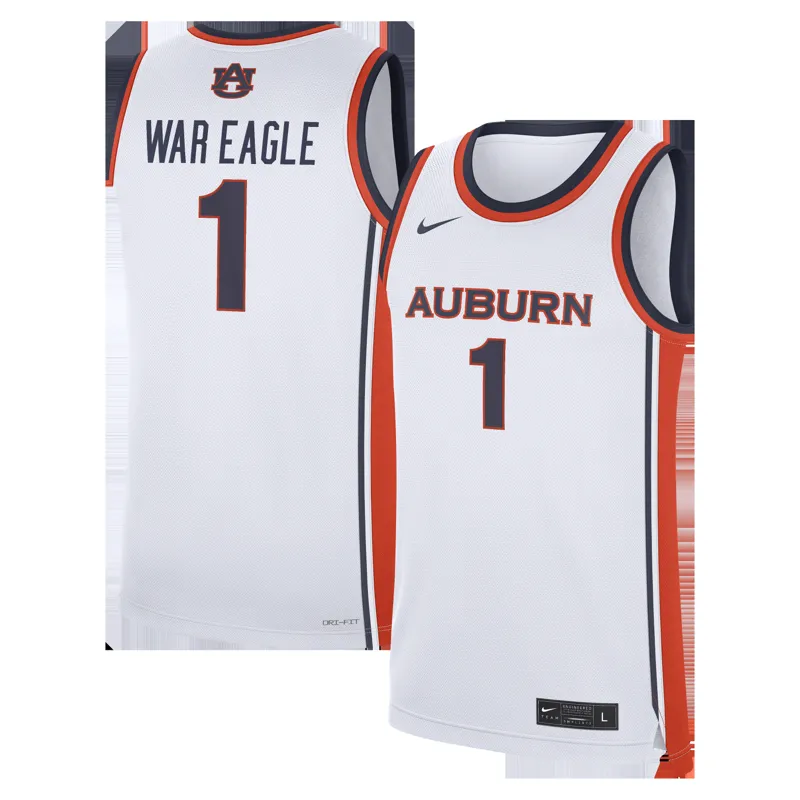 Auburn Tigers Jersey Orange #1 Alternate War Eagle Jersey - Image 3