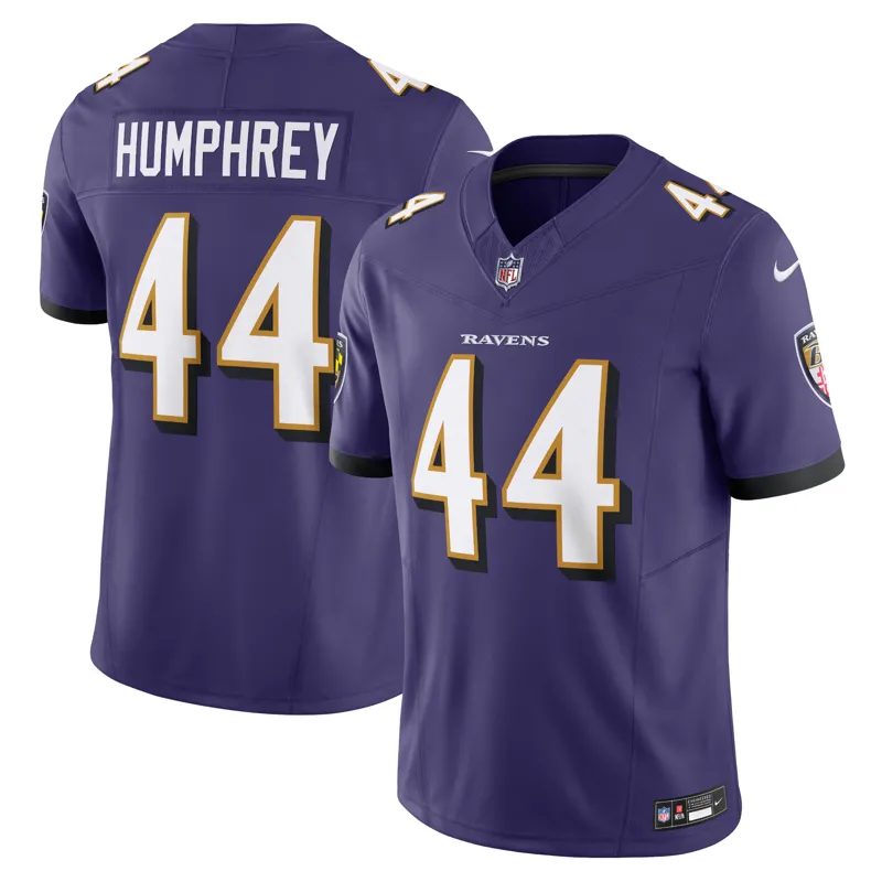 Baltimore Ravens Jersey Marlon Humphrey Purple Vapor Fuse Jersey