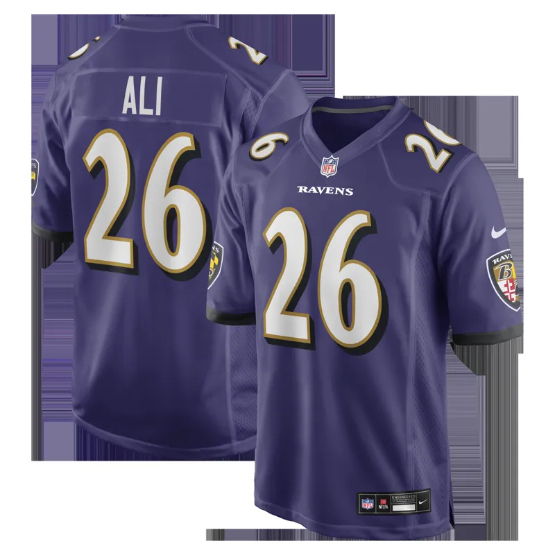 Baltimore Ravens Jersey Olaivavega Ioane Purple 2026 Nfl Draft First Round Pick No #14 Team Game - Image 2