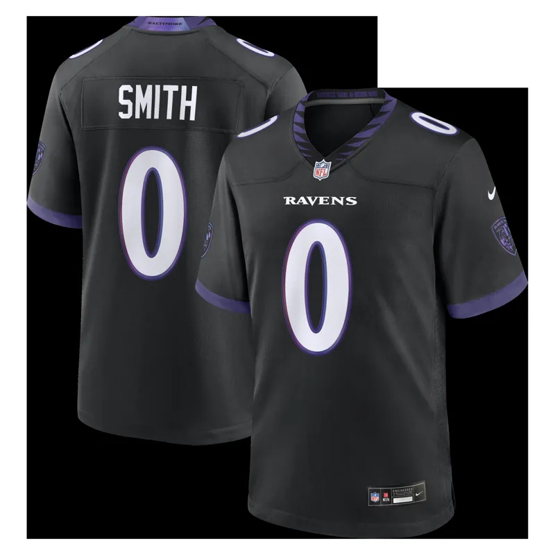 Baltimore Ravens Jersey Ray Lewis Purple Team Retired Player Game Jersey - Image 5