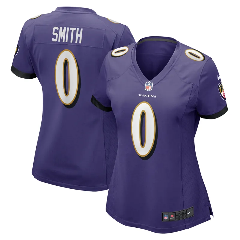 Baltimore Ravens Jersey Roquan Smith Purple Team Game Jersey - Image 2