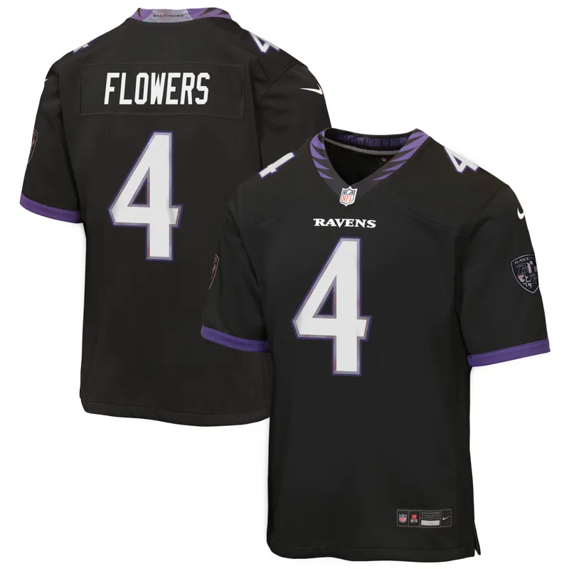Baltimore Ravens Jersey Trey Hendrickson Black Alternate Game Jersey - Image 5