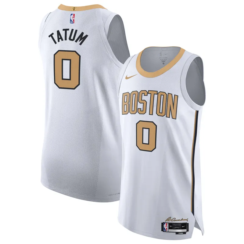 Boston Celtics Jersey Jayson Tatum White 2025-26 City Fast Break Jersey - Image 5
