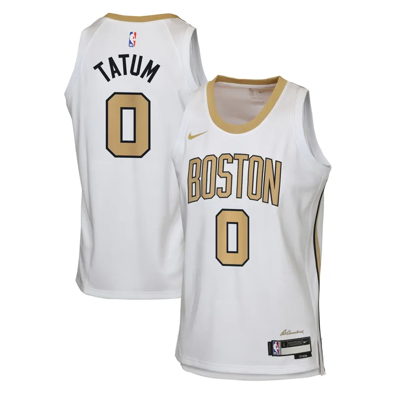 Boston Celtics Jersey Jayson Tatum White 2025-26 City Fast Break Jersey - Image 3