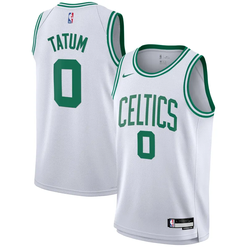 Boston Celtics Jersey Jayson Tatum White Association Jersey