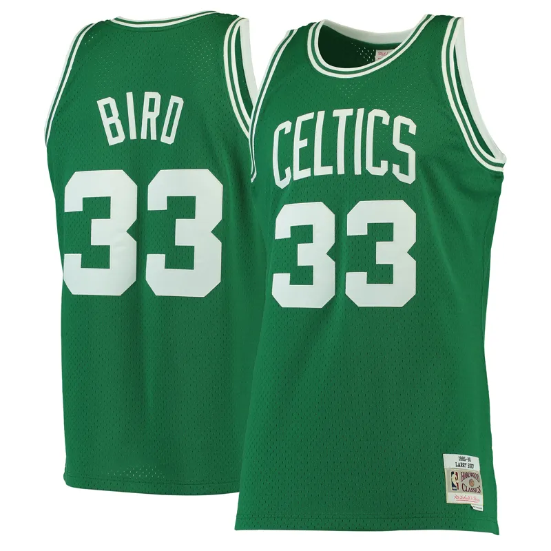 Boston Celtics Jersey Kevin Garnett Kelly Green 2007-08 Hardwood Classics Jersey - Image 3