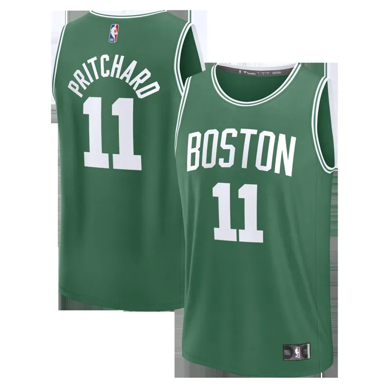 Boston Celtics Jersey Payton Pritchard Kelly Green Fast Break Icon Jersey