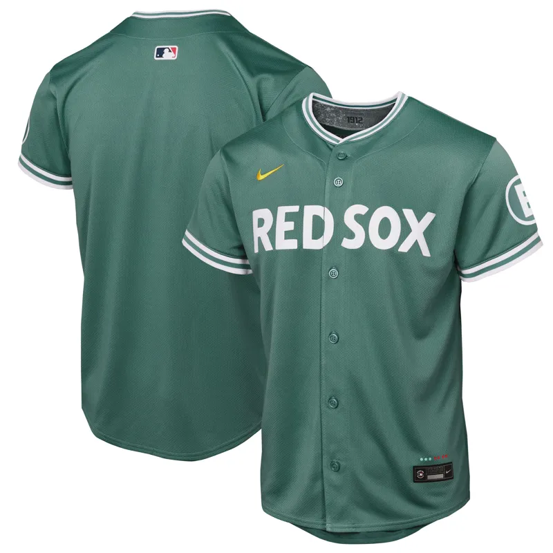 Boston Red Sox Jersey Gold City Connect Limited Jersey - Image 3