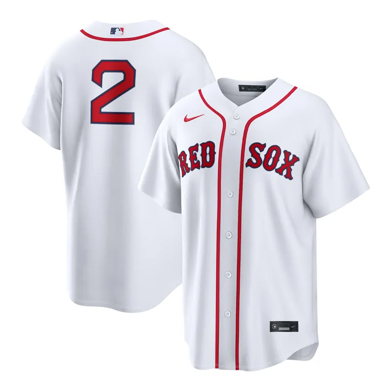 Boston Red Sox Jersey Isiah Kiner Falefa White Home Jersey - Image 2