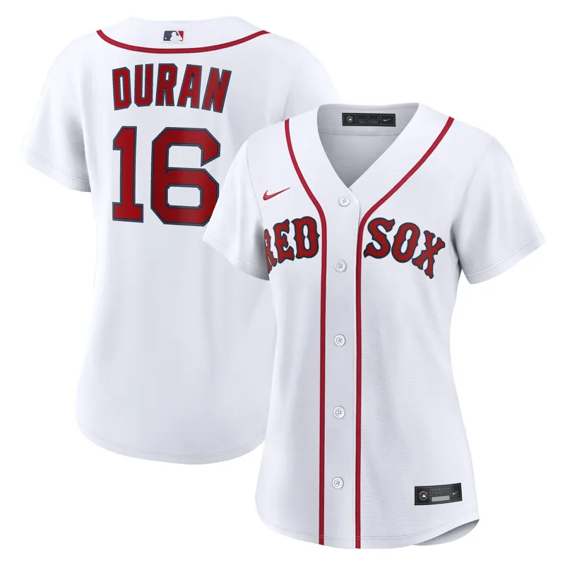 Boston Red Sox Jersey Jarren Duran White Home Jersey - Image 4