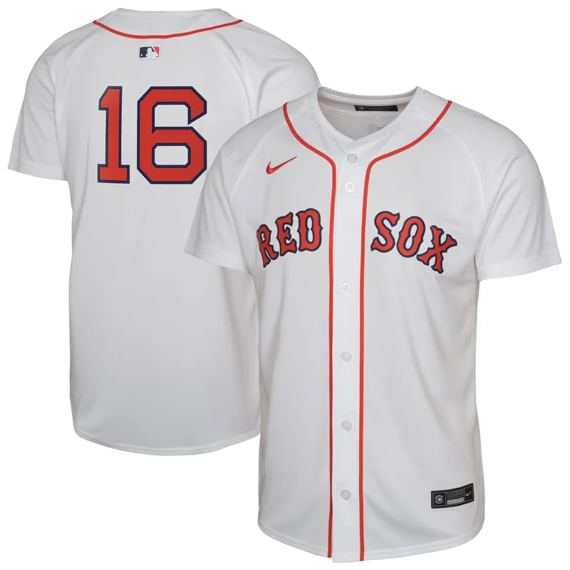 Boston Red Sox Jersey Jarren Duran White Home Player Jersey - Image 2