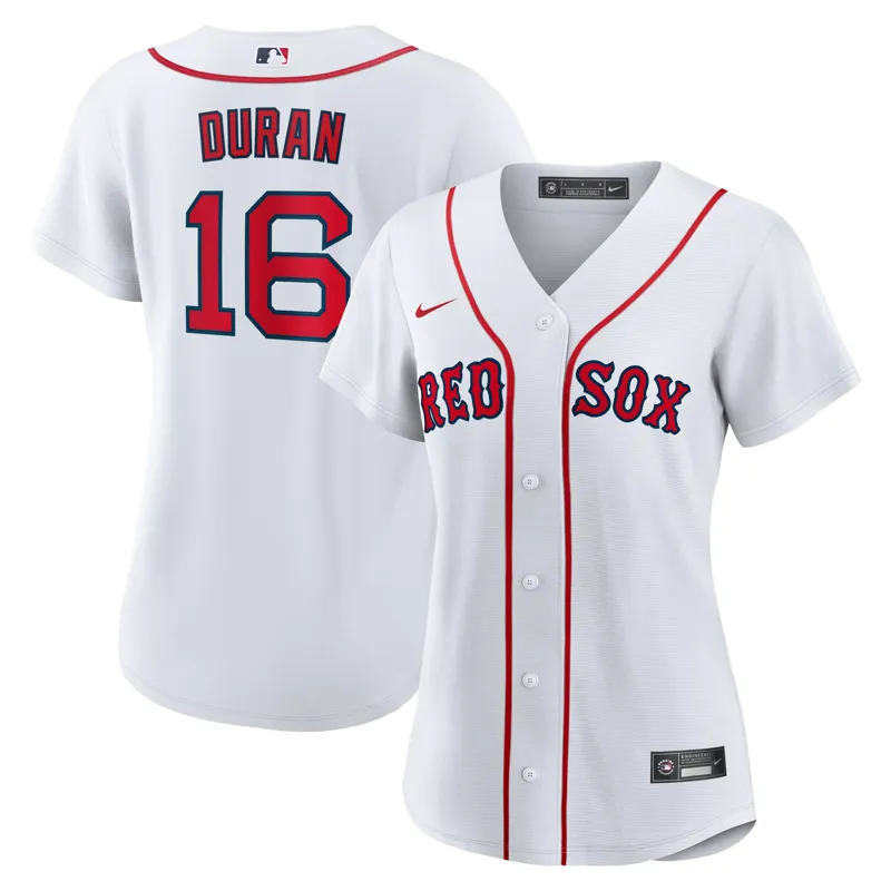 Boston Red Sox Jersey Jarren Duran White Home Player Jersey - Image 3