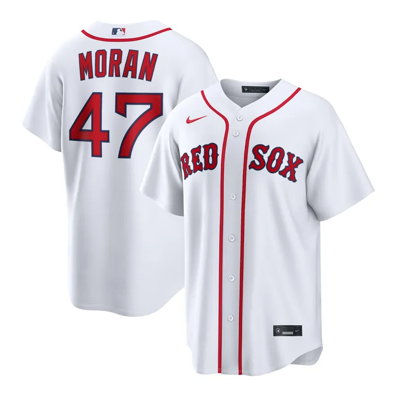 Boston Red Sox Jersey Jovani Moran White Home Jersey