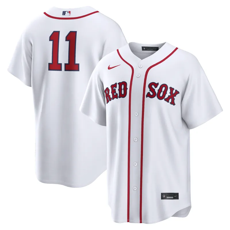 Boston Red Sox Jersey Marcelo Mayer White Home Jersey - Image 3