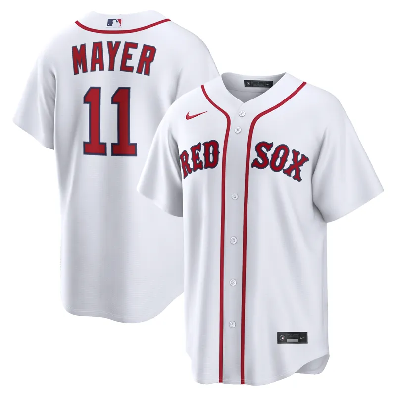 Boston Red Sox Jersey Marcelo Mayer White Home Jersey