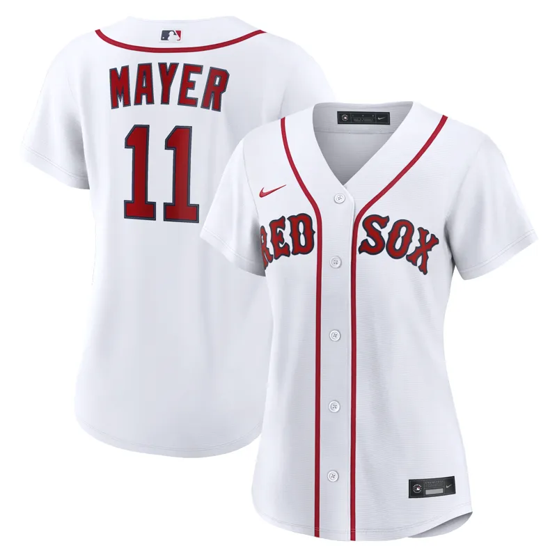 Boston Red Sox Jersey Marcelo Mayer White Home Jersey - Image 2