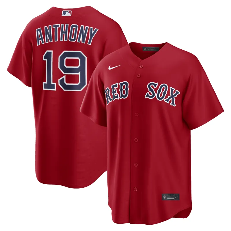 Boston Red Sox Jersey Roman Anthony Gray Usa 250 4th Of July Road Stadium Jersey - Image 3