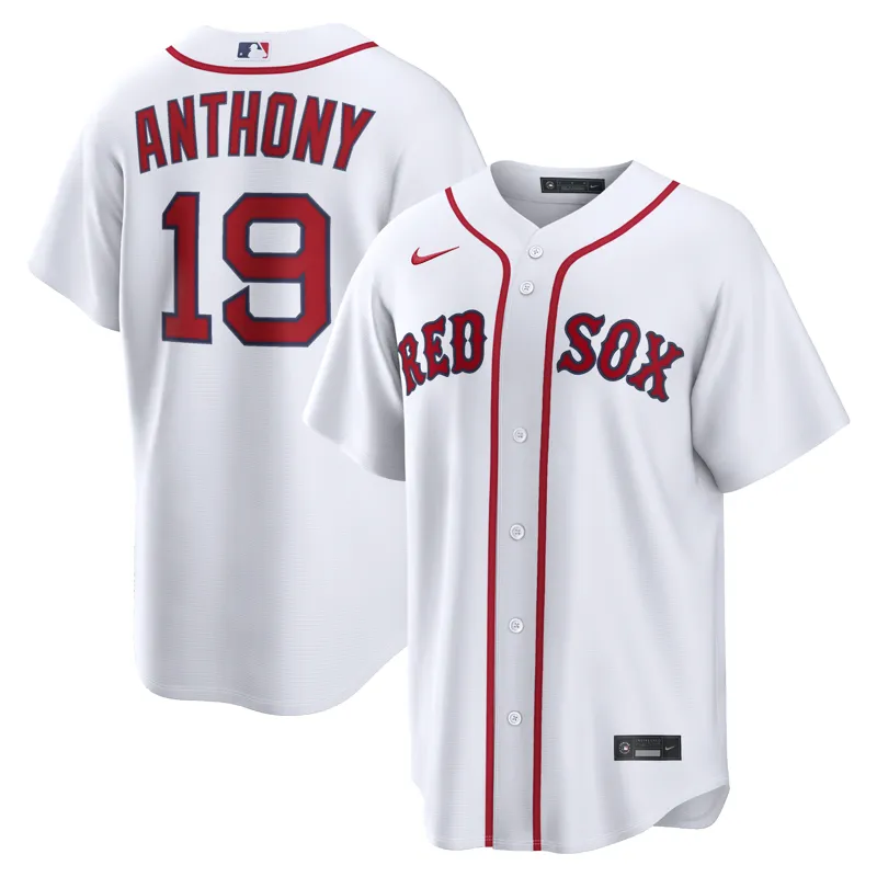 Boston Red Sox Jersey Roman Anthony White Home Jersey