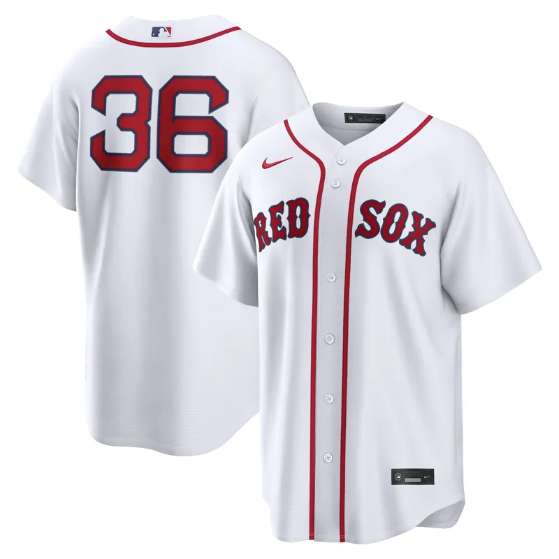 Boston Red Sox Jersey Trevor Story White Home Jersey - Image 5