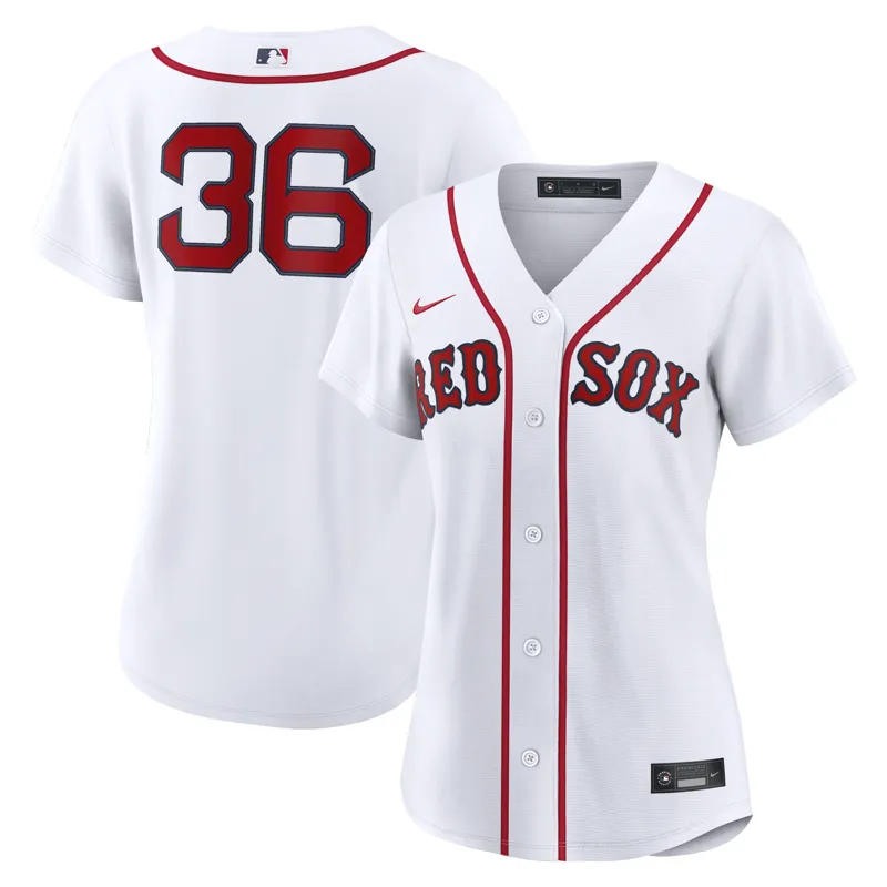 Boston Red Sox Jersey Trevor Story White Home Jersey - Image 4
