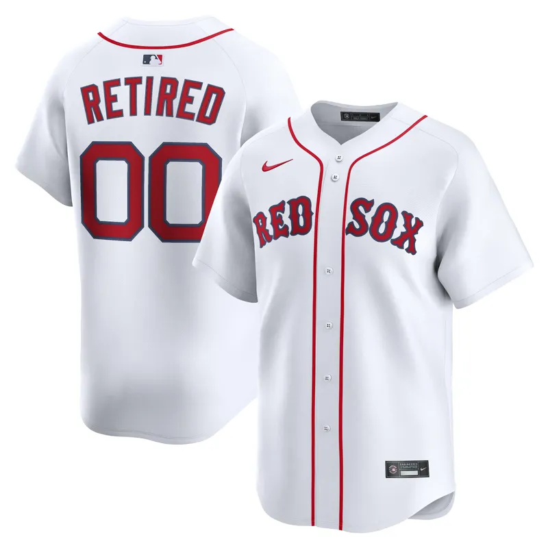 Boston Red Sox Jersey White Home Limited Jersey - Image 3