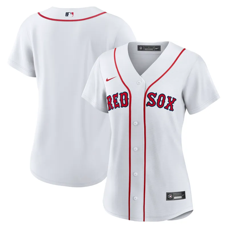Boston Red Sox Jersey White Home Limited Jersey - Image 4