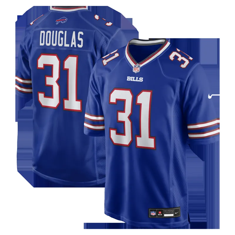 Buffalo Bills Jersey Rasul Douglas Royal Game Jersey
