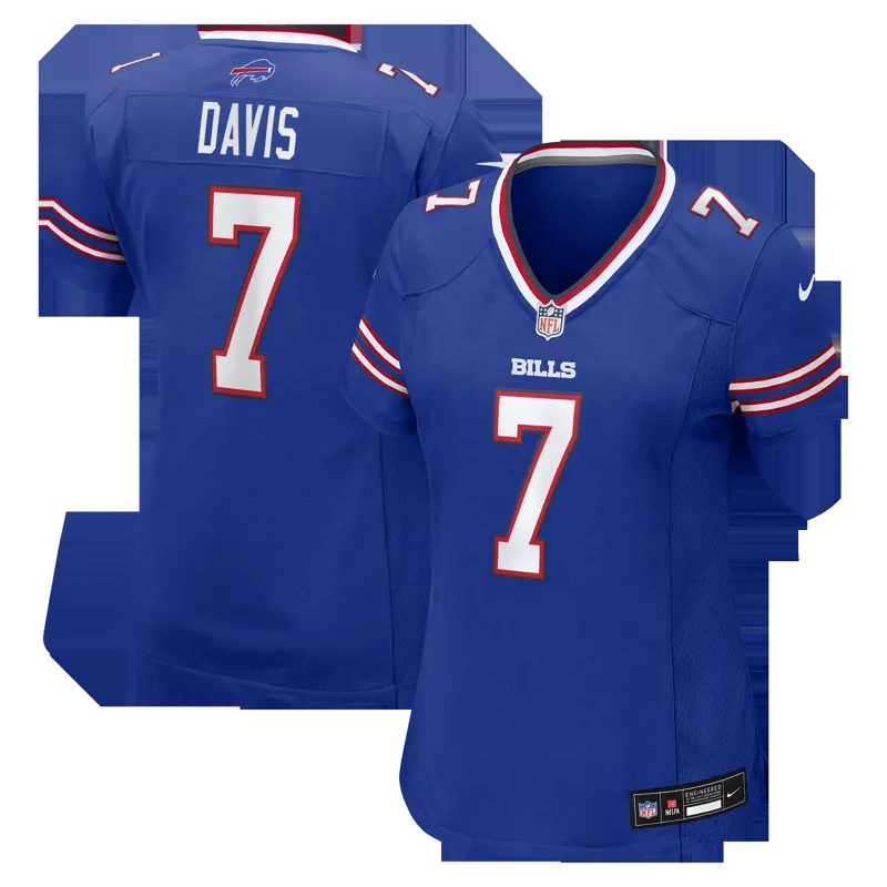 Buffalo Bills Jersey Rasul Douglas Royal Game Jersey - Image 4