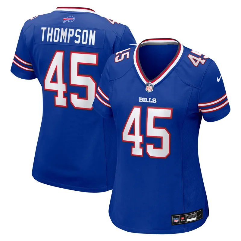 Buffalo Bills Jersey Shaq Lawson Royal Game Jersey - Image 4