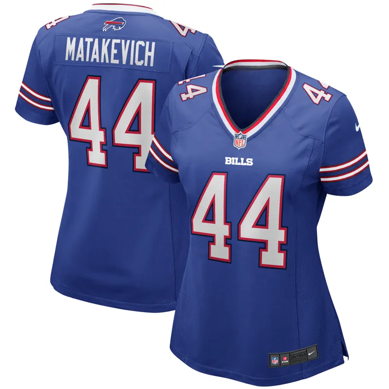 Buffalo Bills Jersey Tyler Matakevich Royal Game Player Jersey