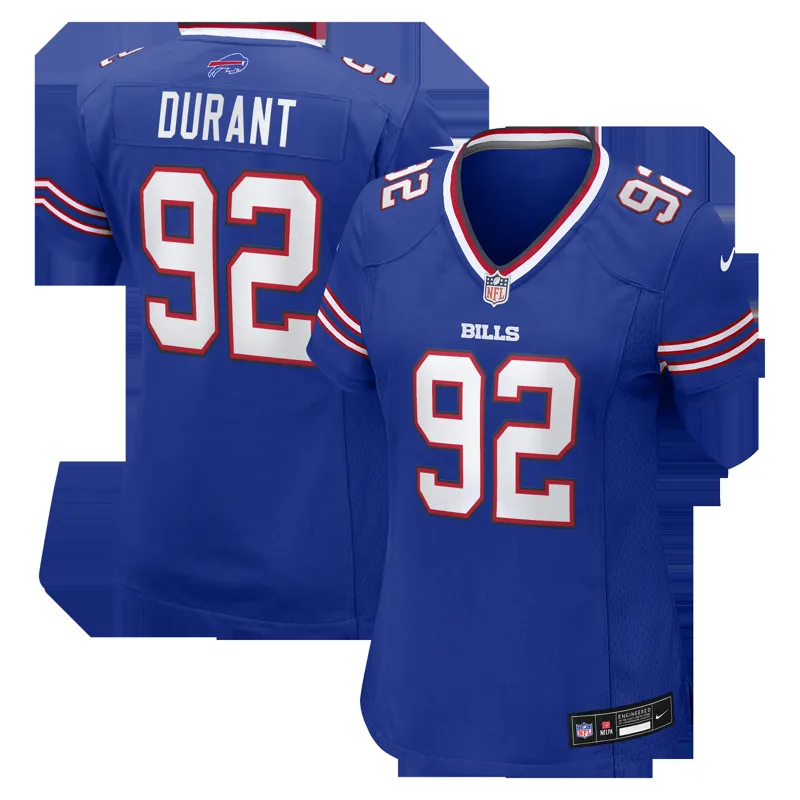 Buffalo Bills Jersey Xavier Johnson Royal Game Jersey - Image 3