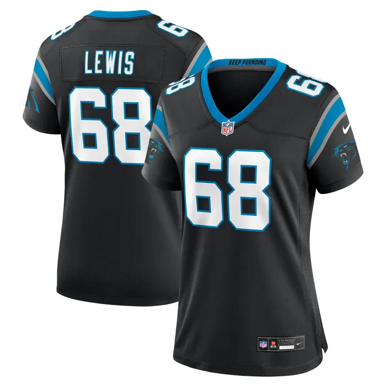 Carolina Panthers Jersey Damarri Mathis Black Team Game Jersey - Image 3