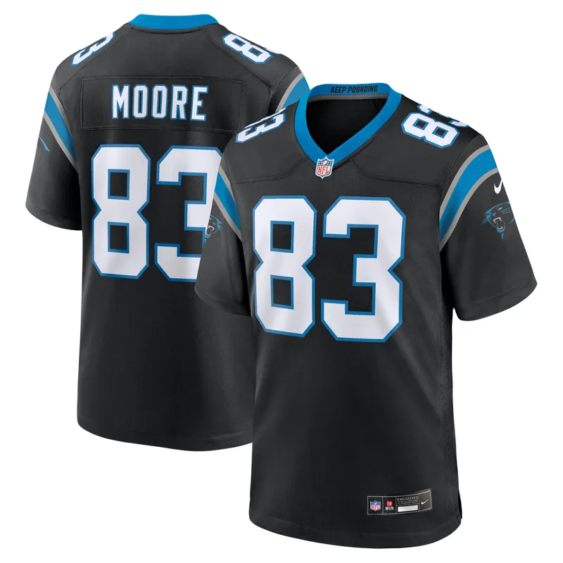 Carolina Panthers Jersey Damarri Mathis Black Team Game Jersey - Image 4