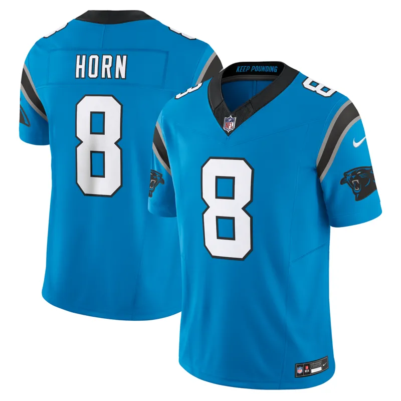 Carolina Panthers Jersey Jaycee Horn Black Vapor Fuse Limited Jersey - Image 5