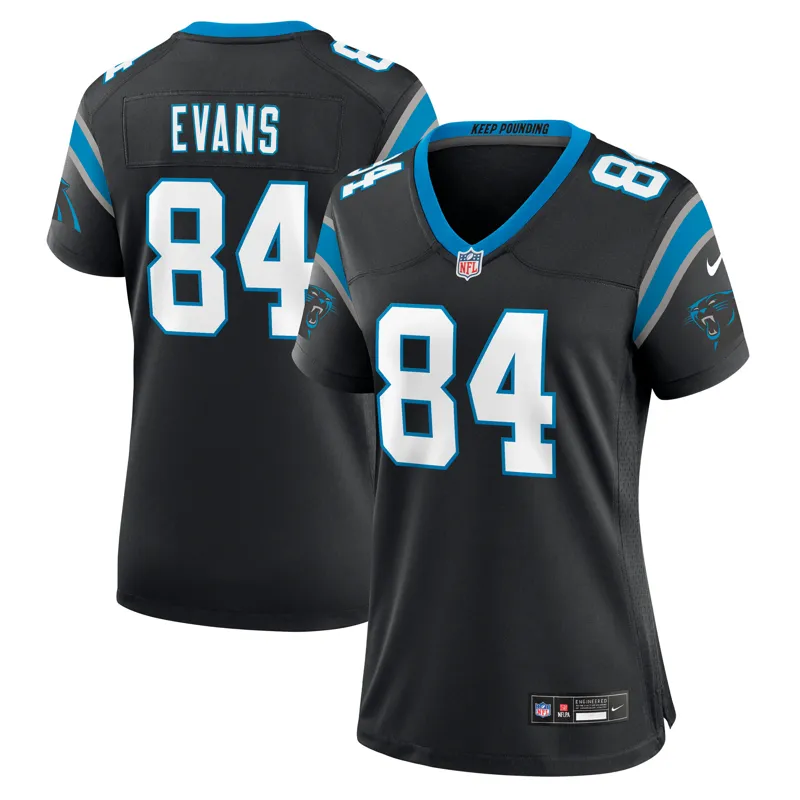 Carolina Panthers Jersey Mike Jackson Black Game Jersey - Image 2